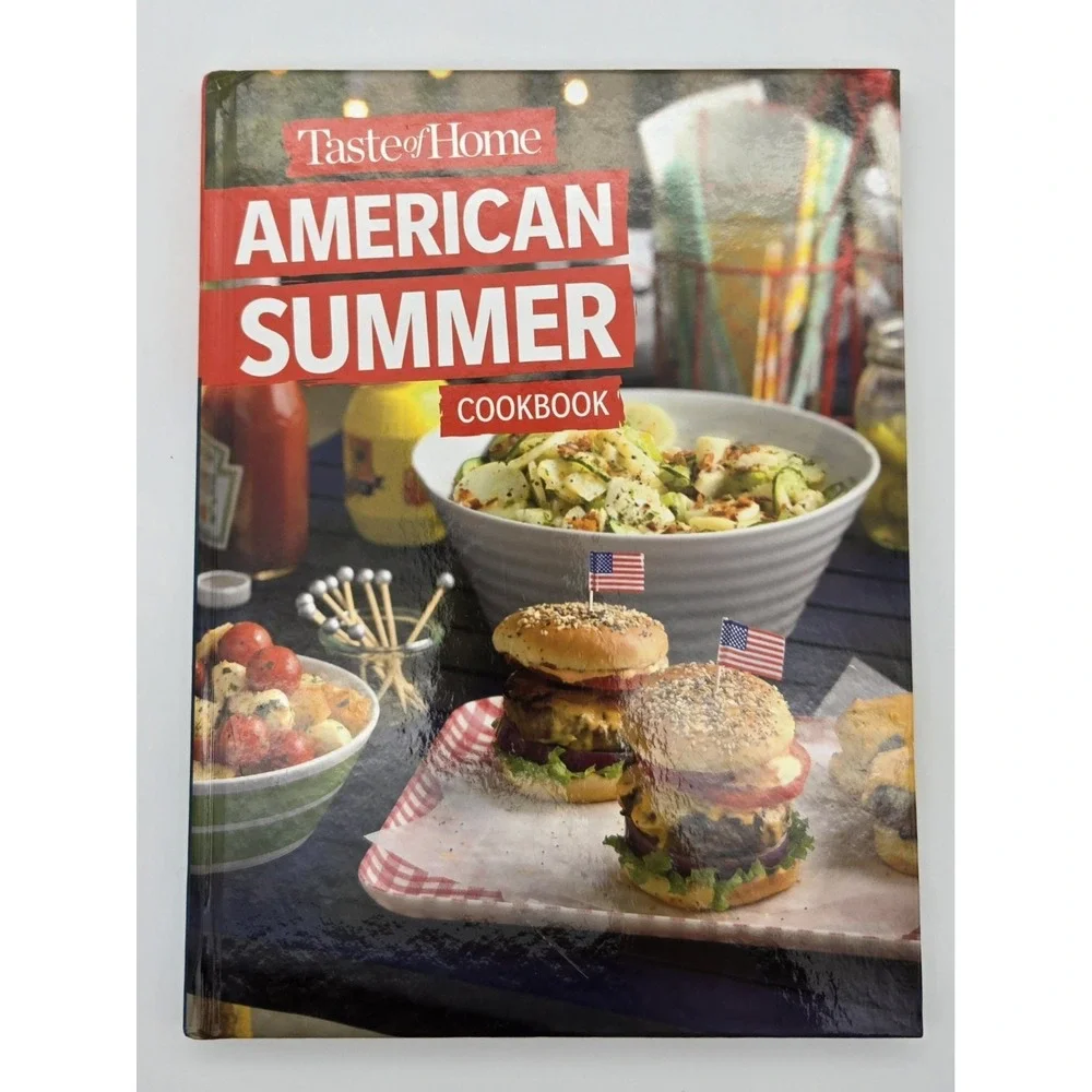 Taste‎ of Home American Summer Cookbook 2022 Hardcover Book Used Recipes